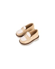 Τρίχρωμο  Loafer EXC5256 Μπλε Λευκό Μπορντώ