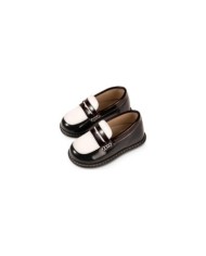 Τρίχρωμο  Loafer EXC5256 Μπλε Λευκό Μπορντώ