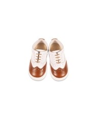 Δίχρωμο Brogues EXC5275 Λευκό Ταμπά