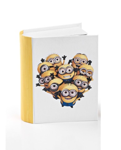 ΜΠΟΜΠΟΝΙΕΡΑ ΒΙΒΛΙΟ PAPER BOX ΚΟΥΤΑΚΙ MINION 13Χ10,5Χ4Υ