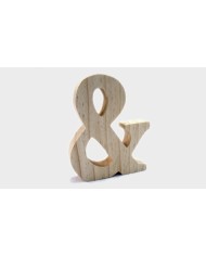 ΞΥΛΙΝΟ Mr & Mrs, ΓΡΑΜΜΑΤΑ MRs 15x11cm ΦΥΣΙΚΟ 0519308