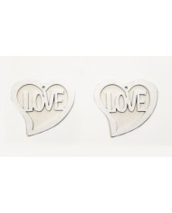 ΞΥΛΙΝΗ ΚΑΡΔΙΑ LOVE 4.5x4.5cm 0519573