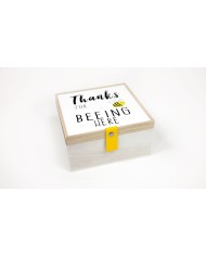 ΞΥΛΙΝΟ ΚΟΥΤΙ LET IT BEE 10.5x15cm BR-F87605-1 0621276